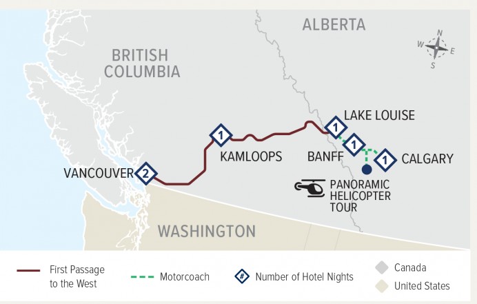 First Passage to the West: HIGHLIGHTS
