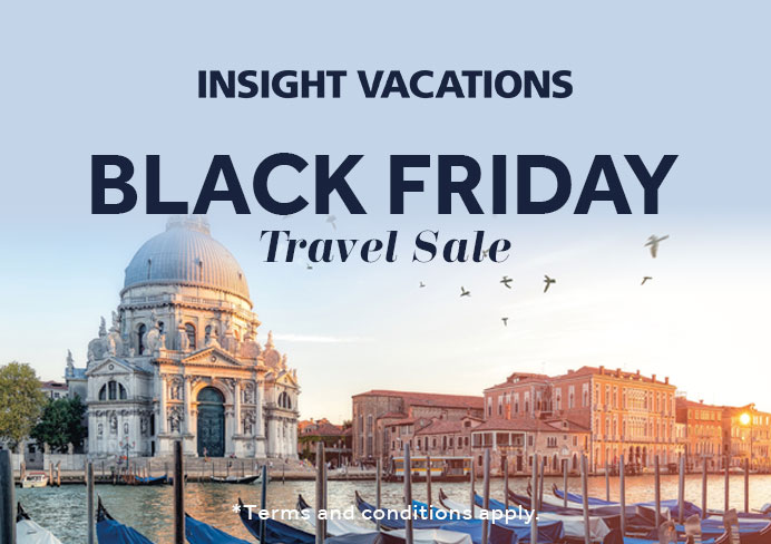 Insight Vacations: Black Friday 2023 Travel Sale